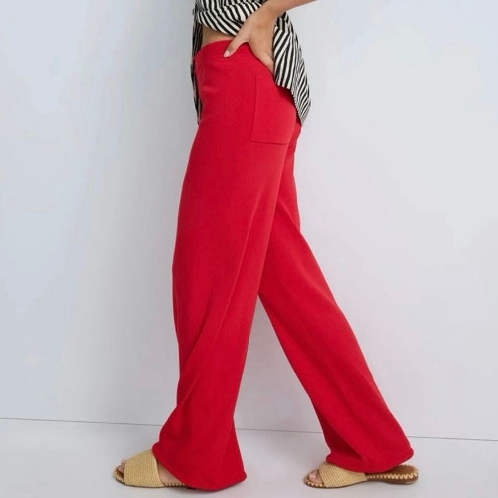 SIMONMILLER Jabber red knit Pants Small